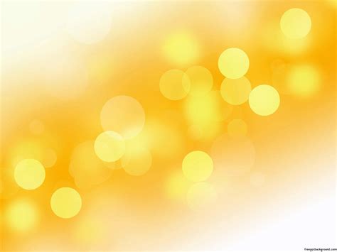 Gradient yellow orange white bubbles abstract | Free PPT Background