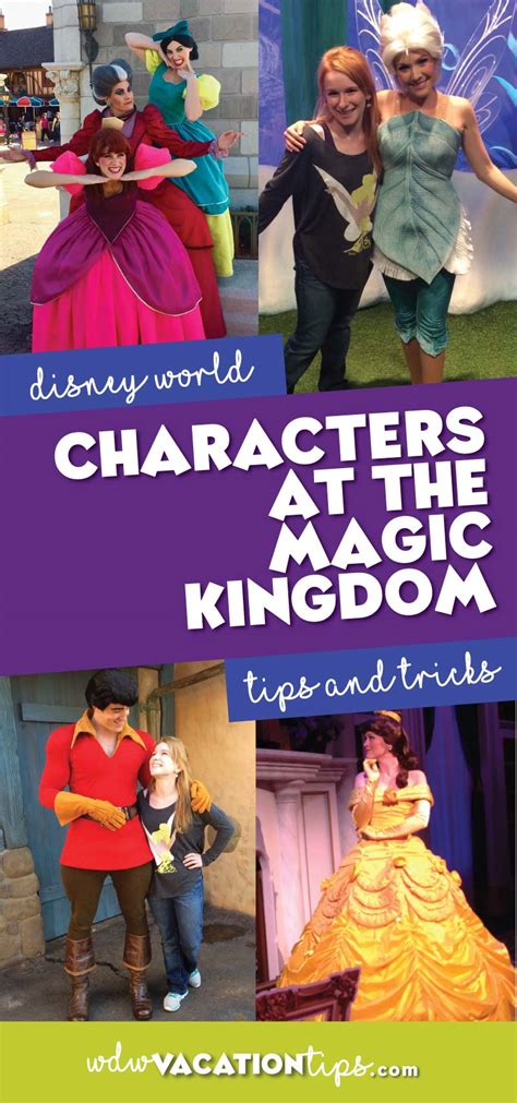 Disney Characters at the Magic Kingdom • WDW Vacation Tips