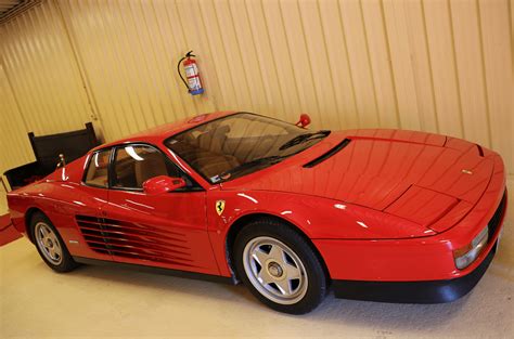 The red Ferrari Testarossa from 1984 * All PYRENEES · France, Spain ...