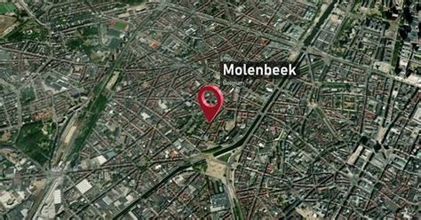 Molenbeek City Map Zoom (Belgium) from Space to Earth, Stock Video - Envato Elements