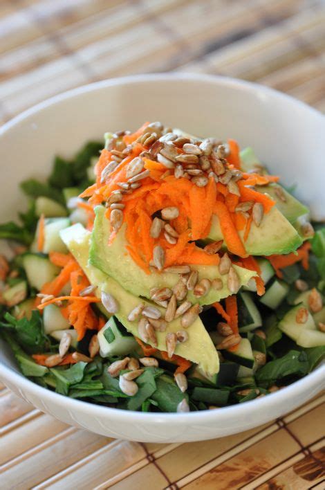 Simple Sunflower Seed Salad | Seed salad, Food, Recipes