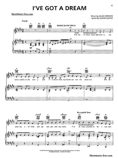 I Ve Got A Dream Sheet Music Tangled (SheetMusic Free - Com) | PDF