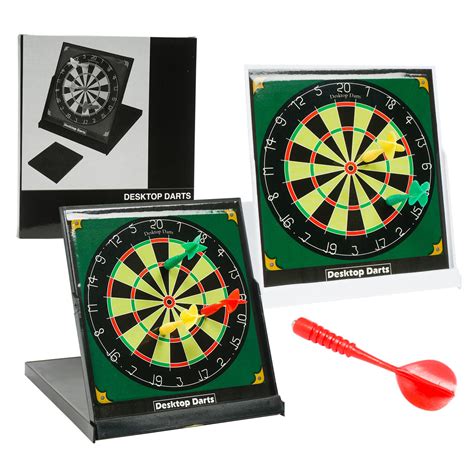 Wholesale Desktop Darts Set- 5x5.75" | | WHITE