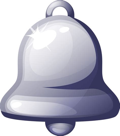 Silver bell icon 36526114 PNG