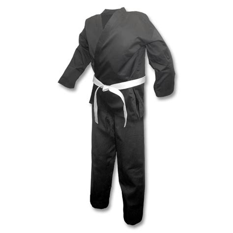 Black Karate Uniform - Black Student Karate Uniforms - Black Karate Gi | KarateMart.com