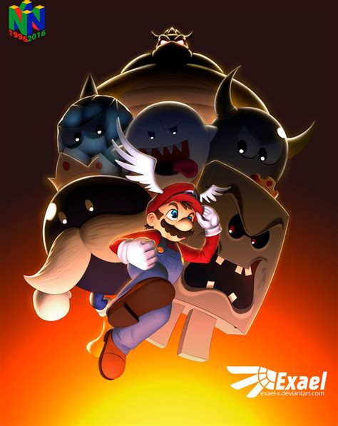 Nintendo 64 20th Anniversary Tribute: Super Mario 64 | Game-Art-HQ