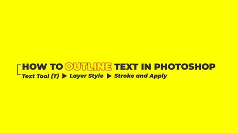 How To Outline Text In Photoshop | 3D Text Effect | Clipping World