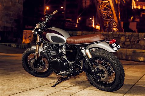 Custom Triumph Scrambler by Ton-up Garage - autoevolution