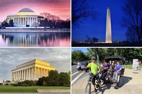 Washington DC Monuments & Memorials Private Pedicab Tour - Washington ...