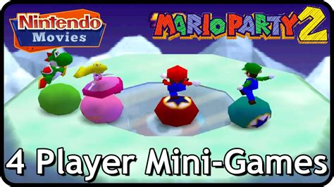 Mario Party 2 - All 4 Player Mini-Games - YouTube