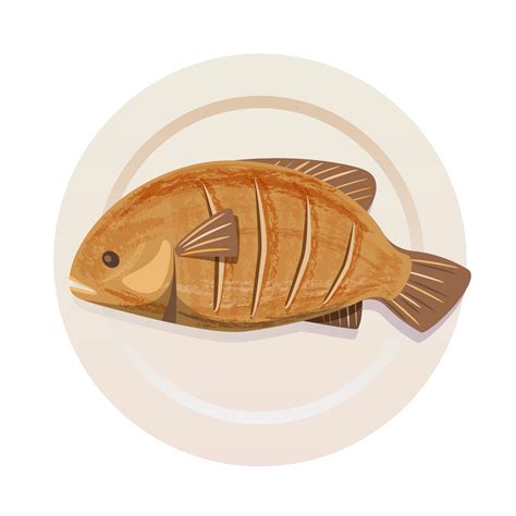 fried fish seafood illustration 20523100 PNG