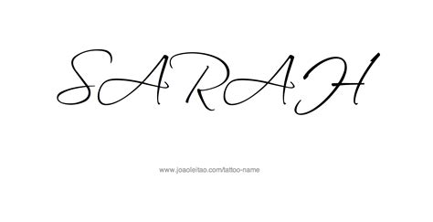 Sarah Name Tattoo Designs | Tattoo designs and Tattoo