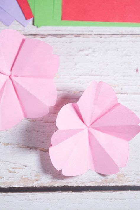 Origami Cherry Blossom | Origami easy, Blossom, Easy origami for kids