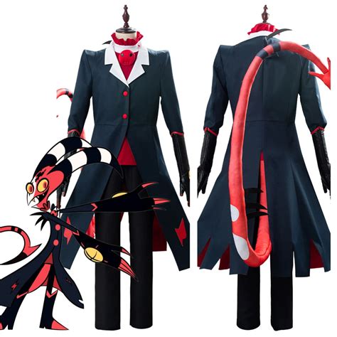 Hazbin Hotel Blitzo Helluva Boss Outfit Halloween Carnival Suit Cosplay Costume | Cosplay ...