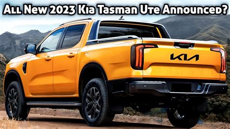 Finally Kia Has Officially Announced The All New Tasman Ute! | Kia ...