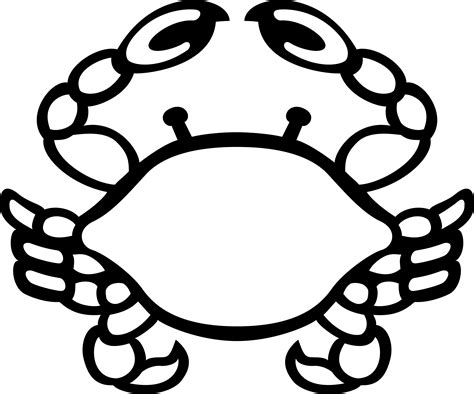 Free Crab Cliparts Outline, Download Free Crab Cliparts Outline png ...