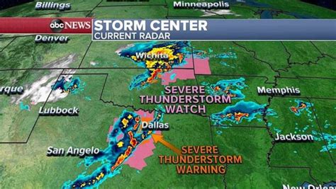 Rare high risk for tornadoes in South, blizzard warning for southern Plains - ABC News