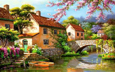 Village Wallpapers - Top Free Village Backgrounds - WallpaperAccess