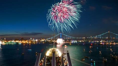 99 Reasons to watch fireworks on the Battleship New Jersey, Battleship ...