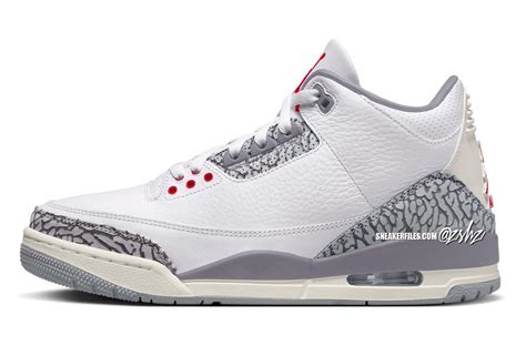 The Air Jordan 3 Retro "Cement Grey" is Now Available · JustFreshKicks