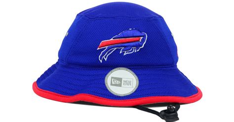 KTZ Buffalo Bills Training Bucket Hat in Blue for Men | Lyst