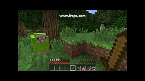 Minecraft Abnormalities: Green Sheep - YouTube