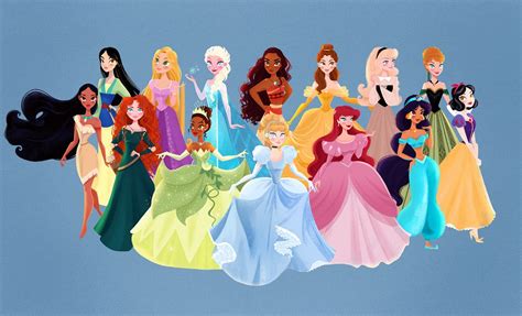 Here’s the full line up of all 14 princesses! I’d definitely like to add some more non ...