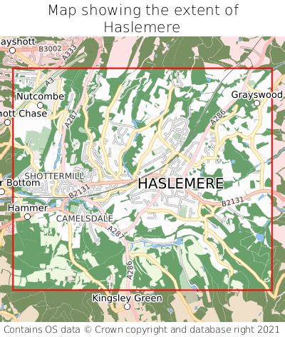 Where is Haslemere? Haslemere on a map