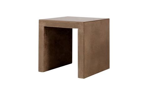 Concrete Waterfall Side Table – Hart Concrete Design