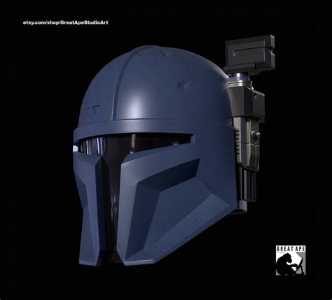 Heavy Infantry 'Paz Vizsla' Mandalorian helmet digital | Etsy