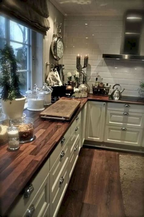 32 Proper Countertop Designs with Farmhouse Style ~ Matchness.com