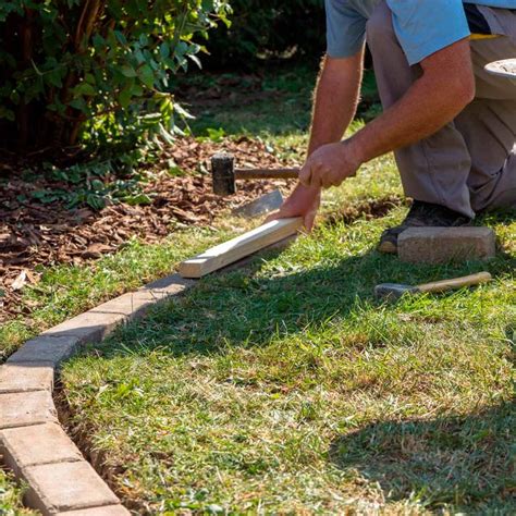 How to Install Concrete Flower Bed Edging | Flower bed edging, Flower ...