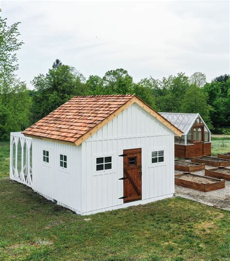 DIY Chicken Coop/Garden Shed | Fletcher Creek Cottage