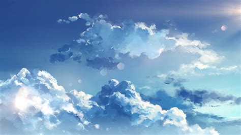 19++ Anime Sky, Anime Sunny Sky HD wallpaper | Pxfuel