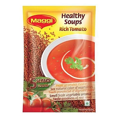 Maggi Healthy Soups - Rich Tomato 54 gm Pouch: Buy online at best price | BigBasket.com