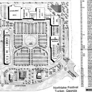 Store Northlake Mall Map