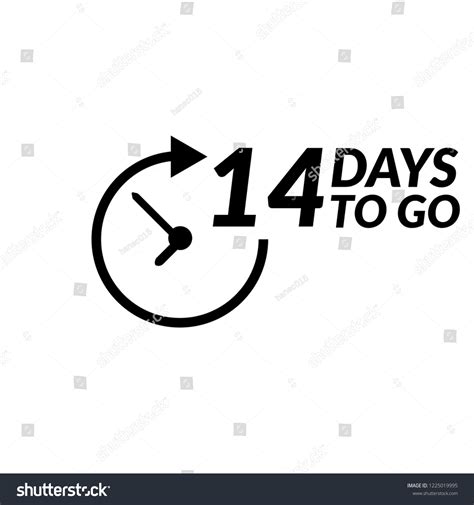 1,843 14 Days To Go Images, Stock Photos & Vectors | Shutterstock