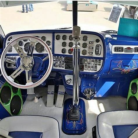 Peterbilt Show Trucks Interior | Psoriasisguru.com