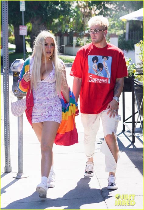 Tana Mongeau & Jake Paul Wear Colorful Outfits on Lunch Date | Photo 1260788 - Photo Gallery ...