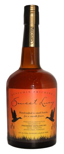 Benjamin Prichards Sweet Lucy Bourbon Based Liqueur 750ml Bottle