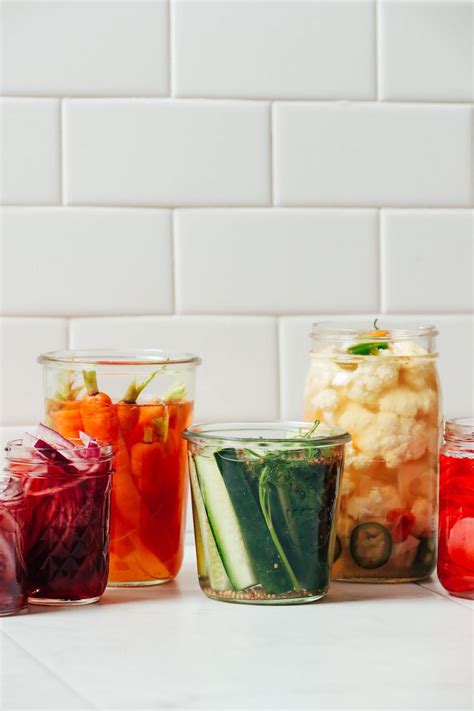 How to Make Quick Pickled Vegetables: Guide & Recipes - Minimalist Baker Recipes