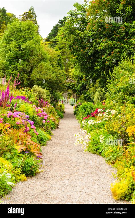 The beautiful Garnish island Gardens Bantry Bay Ireland Stock Photo - Alamy