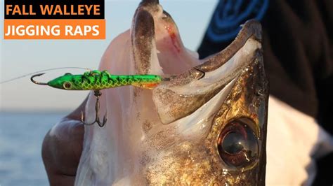 How to Catch Walleye Using Jigging Raps - YouTube