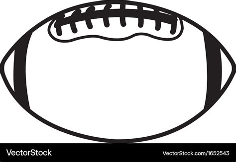 Football ball Royalty Free Vector Image - VectorStock