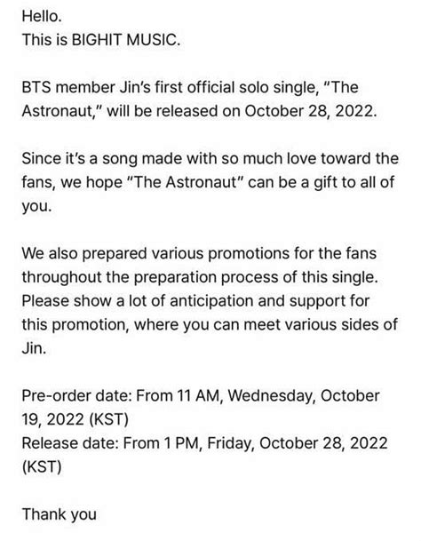 BTS Jin’s solo album The Astronaut: How to pre-order, what does it ...