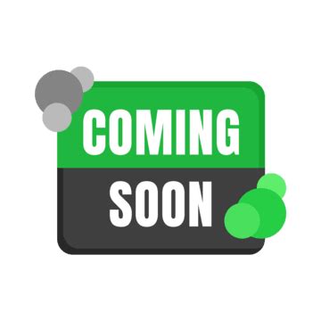 Colorful Coming Soon Banner Vector Transparent Background, Coming Soon ...