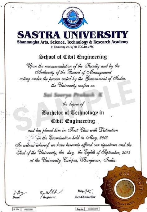 Sastra University Online (Courses, Admission, Fees 2024)