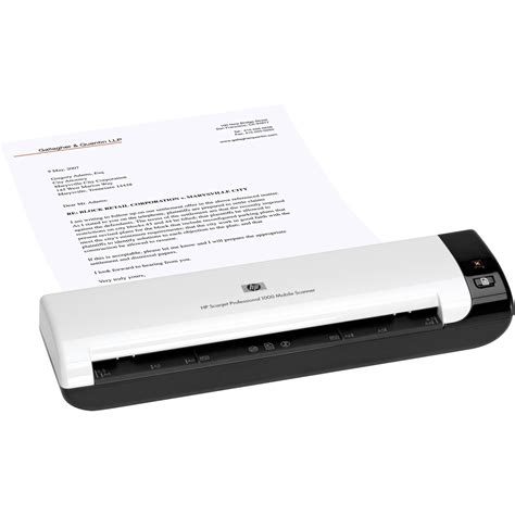 HP Scanjet Professional 1000 Mobile Scanner L2722A B&H Photo