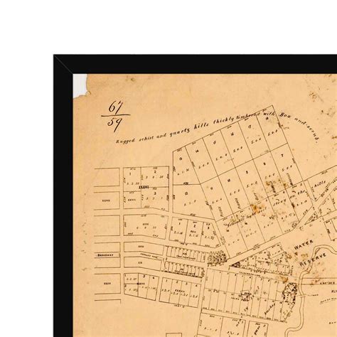 Dunolly, Victoria Australia Vintage Map #6 (1864) – Vintage Maps