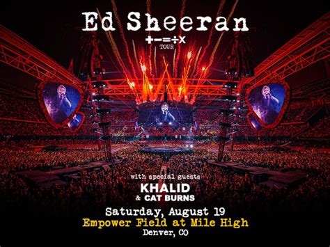 Ed Sheeran +–=÷x Tour | Empower Field at Mile High